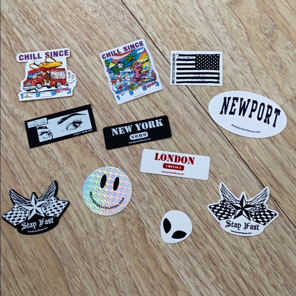Brandy Melville stickers